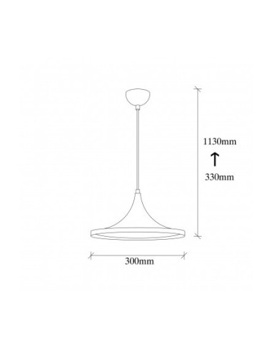 Sheen Lighting Lampadario da soffitto Berceste - 193BLACK-S