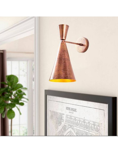 Sheen Lampada da parete Berceste Ottone