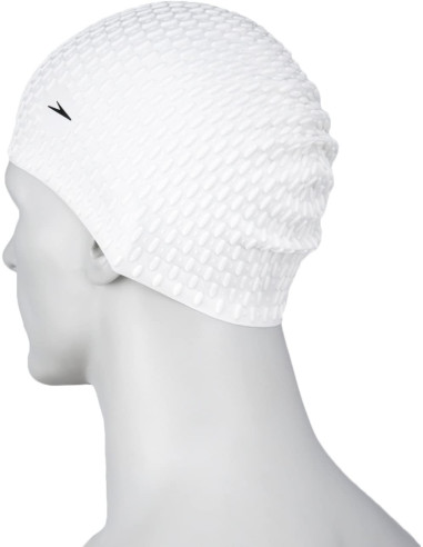 New Speedo-Cuffia Colore Bianco