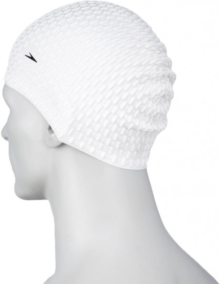 New Speedo-Cuffia Colore Bianco