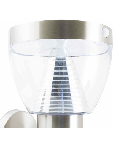 Luce LED Esterna wi-light la44 con rilevatore di movimento wi-light Grigio