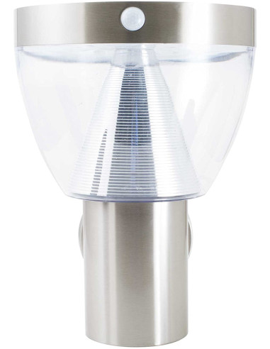 Luce LED Esterna wi-light la44 con rilevatore di movimento wi-light Grigio
