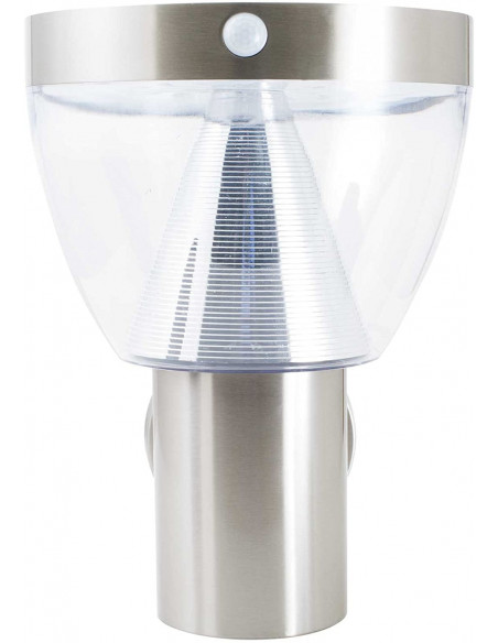 Luce LED Esterna wi-light la44 con rilevatore di movimento wi-light Grigio