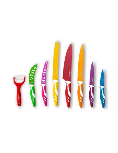 Set di 8 pezzi Hagen ceramica acciaio inox