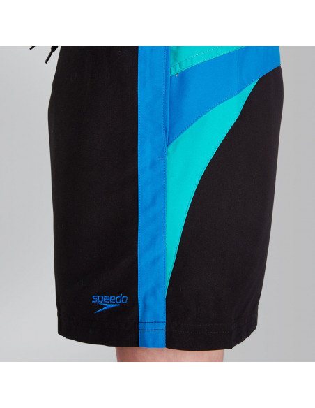 Speedo Pantaloncini da bagno Uomo Logo Yoke Splice Nero