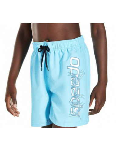 Speedo Graphic Leisure 15''  Watershort Boy Turchese