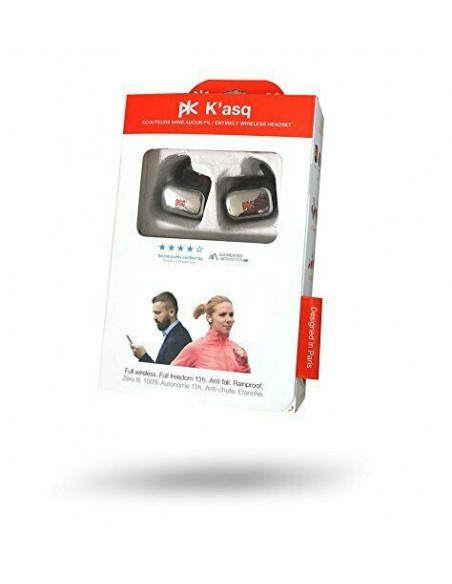 PKparis K'ASQ - Auricolari Bluetooth completamente wireless