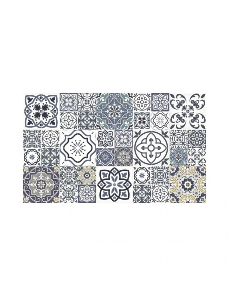 Set di 60 adesivi murali Ambiance Milonga, 15 × 15 cm