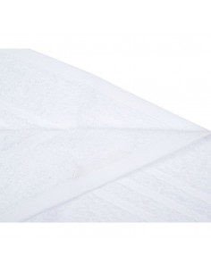 Asciugamano in spugna 50 x 100 cm Bianco 2