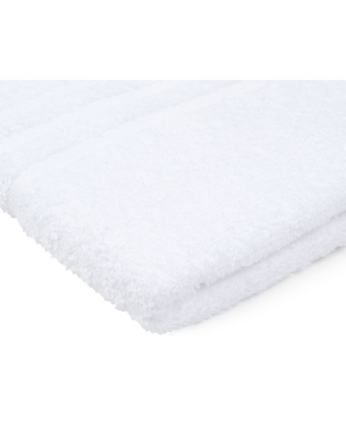 Asciugamano in spugna 50 x 100 cm Bianco