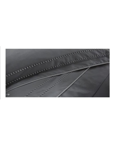 Federa cuscino LOUISE Grigio 65x65 Cm...