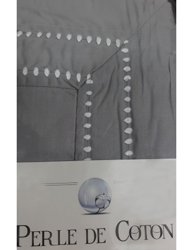 Federa cuscino LOUISE Grigio 65x65 Cm...