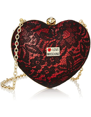 Love Moschino Clutch Cuore Nero