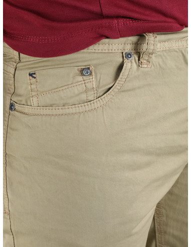 Alcott Pantalone Uomo Jimmy 5 tasche slim fit Beige