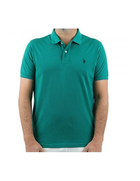 Polo da Uomo U.S.POLO ASSN. 41029 Verde