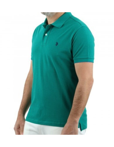 Polo da Uomo U.S.POLO ASSN. 41029 Verde