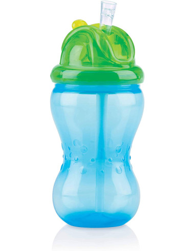 Borraccia Nuby con cannuccia Flip-it Colore Assortito 360 ml