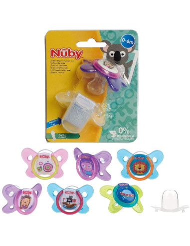 Succhietto Nuby da 0 a 6 mesi colore...