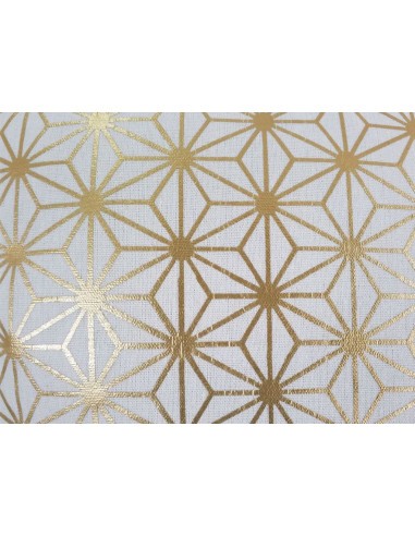 Potiron Paris Cuscino Skylight con geometrie dorate
