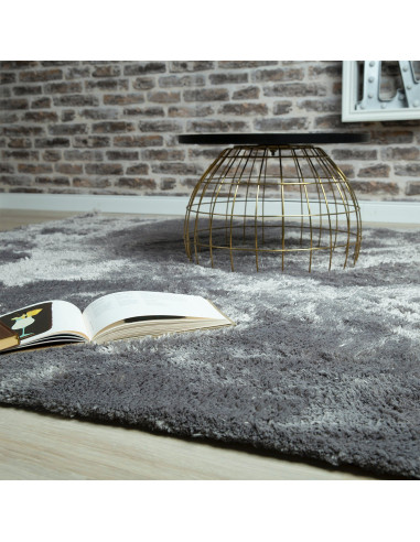 Obsession Tappeto in Microfibra Curacao 490 Silver 110x60 cm