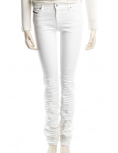 Diesel Black Gold Jeans Donna Super Skinny 2614S Bianco
