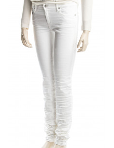 Diesel Black Gold Jeans Donna Super Skinny 2614S Bianco 2