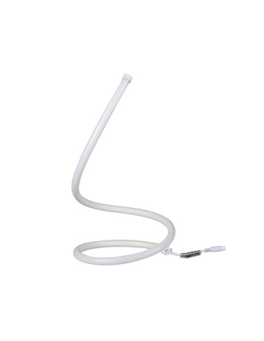 Lampada Led da Tavolo Design Moderna Spirale 17W Caldo 3000K Colore Bianco Con Interruttore SKU-40321