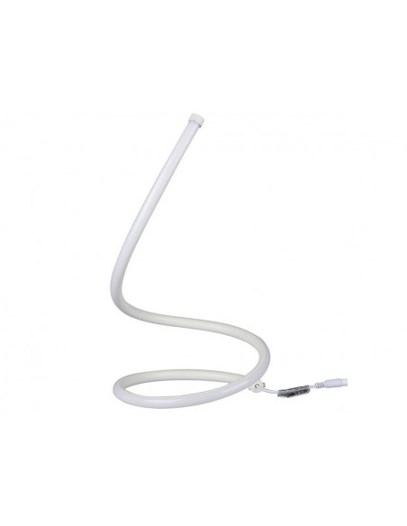 Lampada Led da Tavolo Design Moderna Spirale 17W Caldo 3000K Colore Bianco Con Interruttore SKU-40321