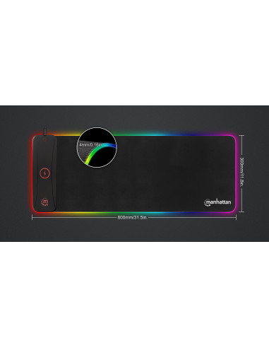 Manhattan Tappetino Mouse Gaming XXL...