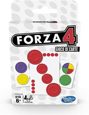 HASBRO GAMING Forza 4 Gioco di Carte