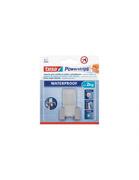 TESA Ganci adesivi doppio gancio portata 2,0 kg POWERSTRIPS