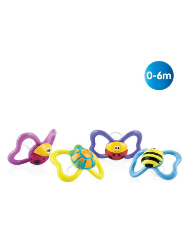 Nuby Succhietto PACI-PALS 0-6 Mesi...