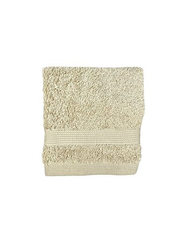 TESSITURA ZAMBAITI SOLID Asciugamano lavette 05 panna L 30 P 30 cm