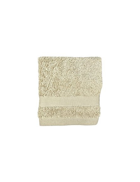 TESSITURA ZAMBAITI SOLID Asciugamano lavette 05 panna L 30 P 30 cm